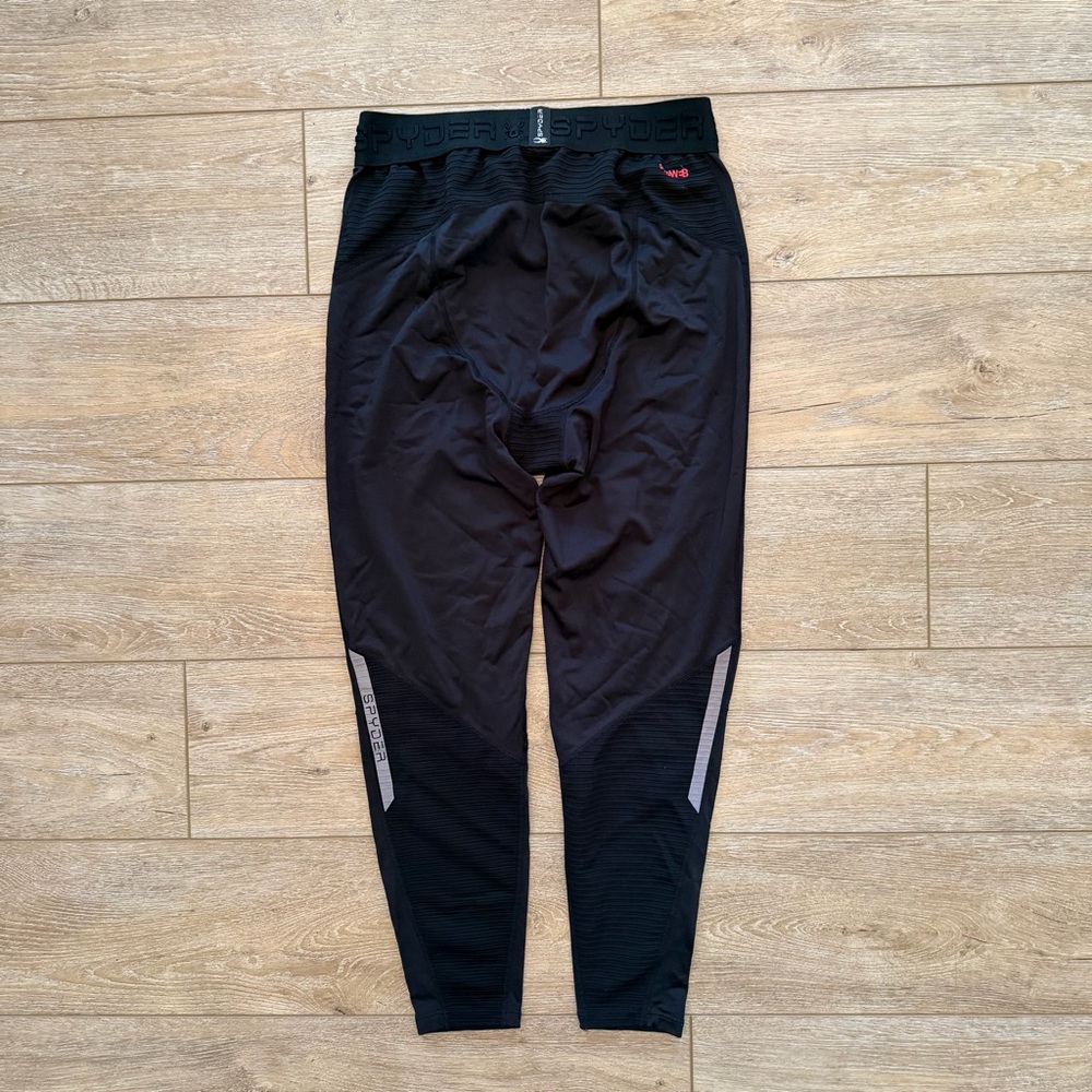 Spyder Active Proweb Black Stretch Baselayer Pant… - image 6